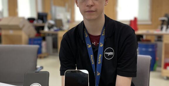 Praktikant Lukas